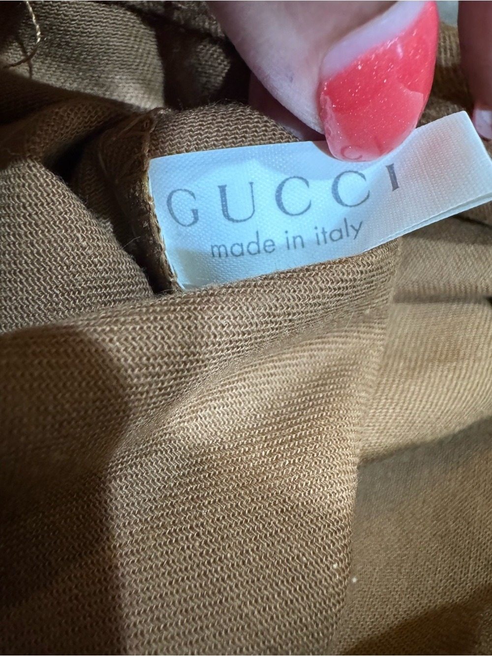 Gucci Brown and Black Travel Dust Bag - Picture 4 of 5
